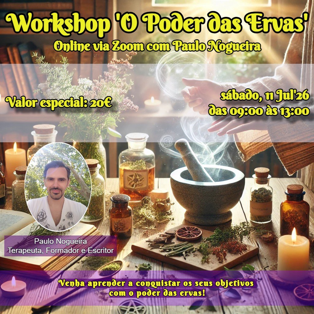 Workshop O Poder das Ervas - Julho 2026