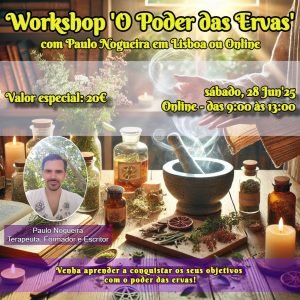 Workshop O Poder das Ervas - 28 Jun'25