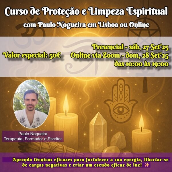 Curso de Proteção e Limpeza Espiritual