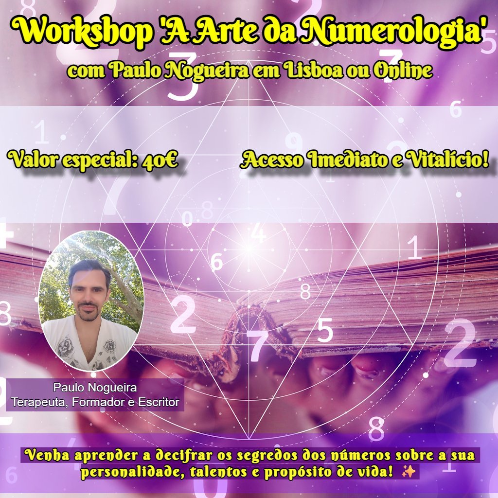 Workshop ‘A Arte da Numerologia’