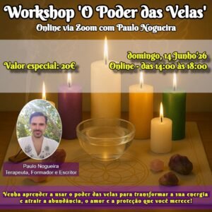Workshop ' O Poder das Velas' - 14 Junho2026